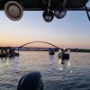 Alarmübung der Wasserrettung auf der Elbe bei Dömitz