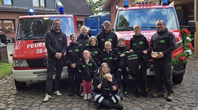 Hardshelljacken für die Floriangruppe Grabow