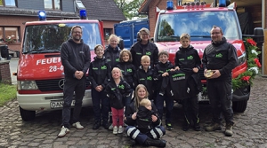 Hardshelljacken für die Floriangruppe Grabow