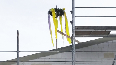 Richtfest am Feuerwehrhaus in Quickborn