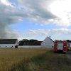 Scheunenbrand in Kussebode