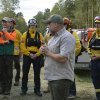 Heidebrennen in der Nemitzer Heide