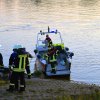 Alarmübung der Wasserrettung auf der Elbe bei Dömitz