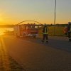 Alarmübung der Wasserrettung auf der Elbe bei Dömitz